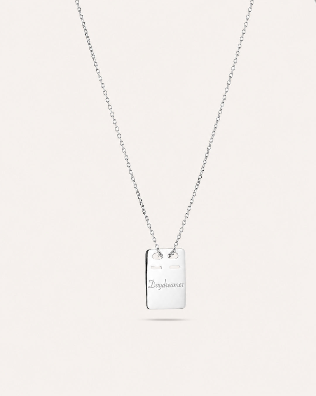 Me ID: Daydreamer - Silverhalsband