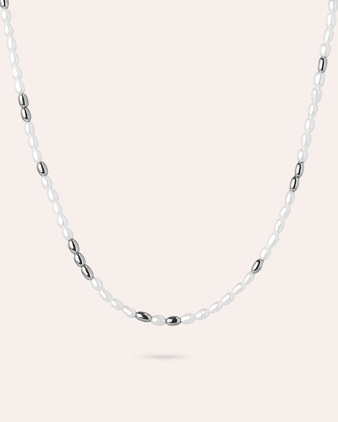 Ocean Muse Pearl - Silverhalsband