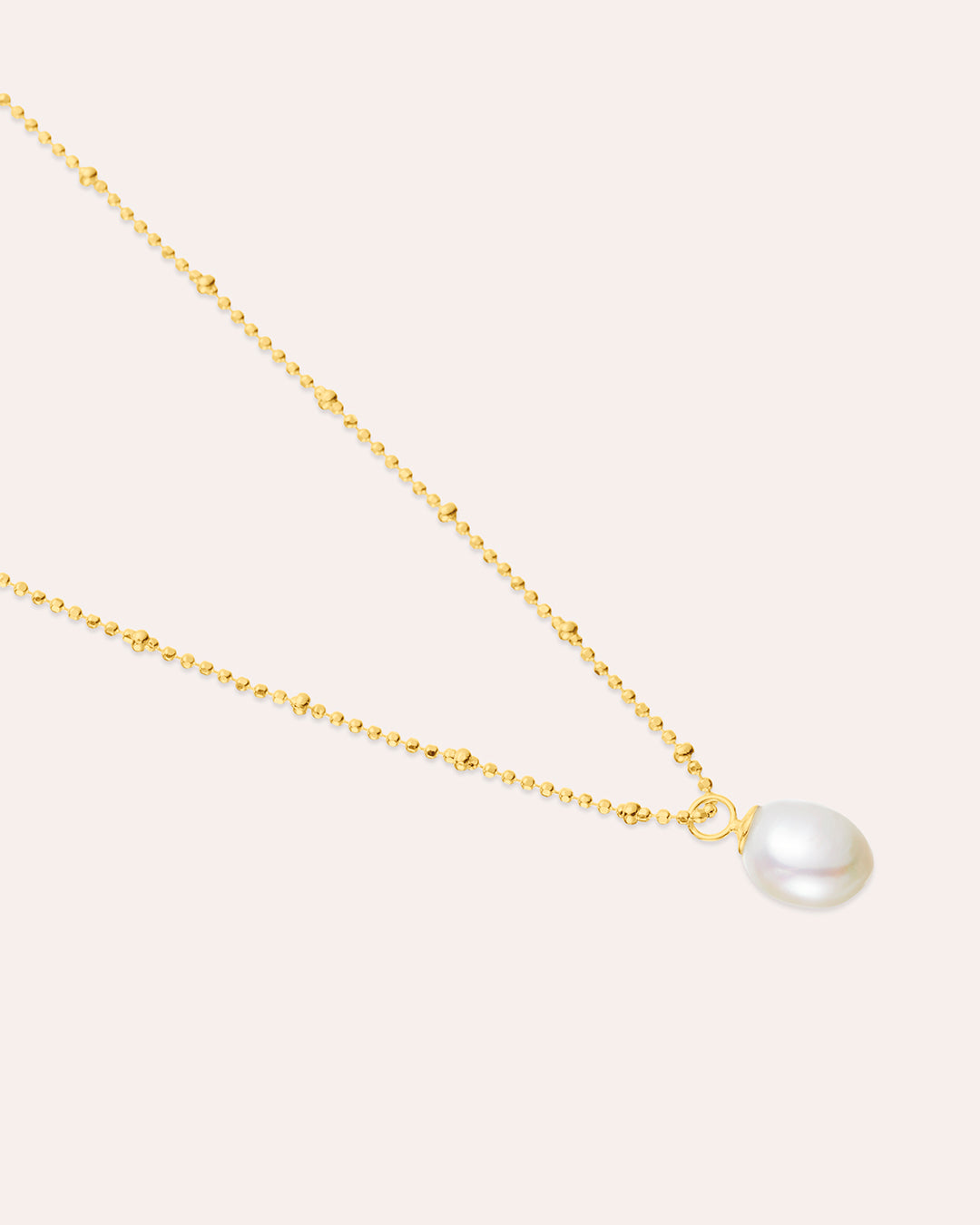 Ocean Muse Big Pearl - Guldhalsband