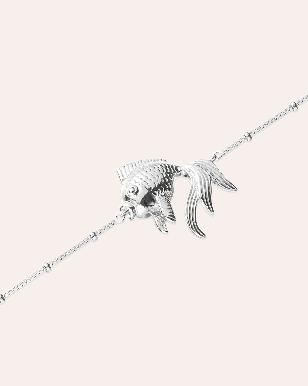 Ocean Muse Goldfish - Silverarmband