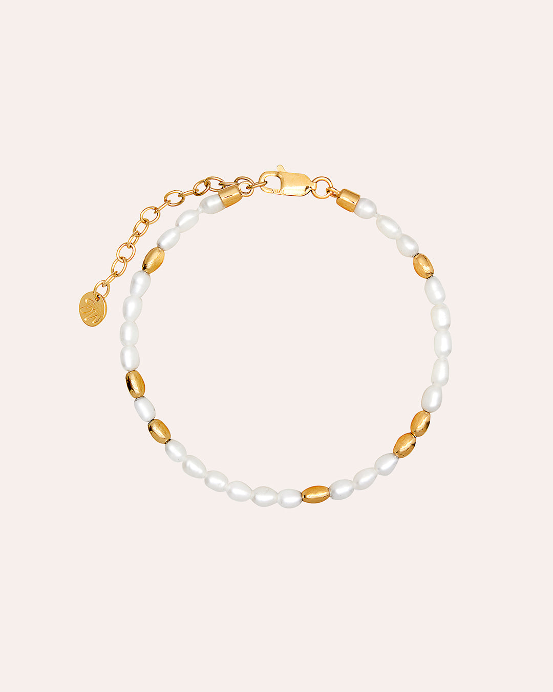 Ocean Muse Pearl - Guldarmband