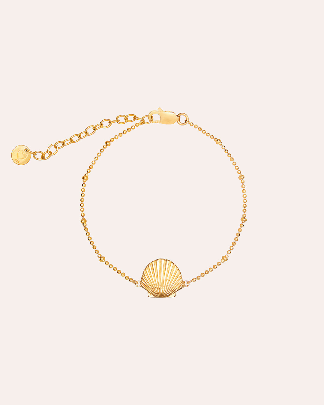 Ocean Muse Shell - Guldarmband