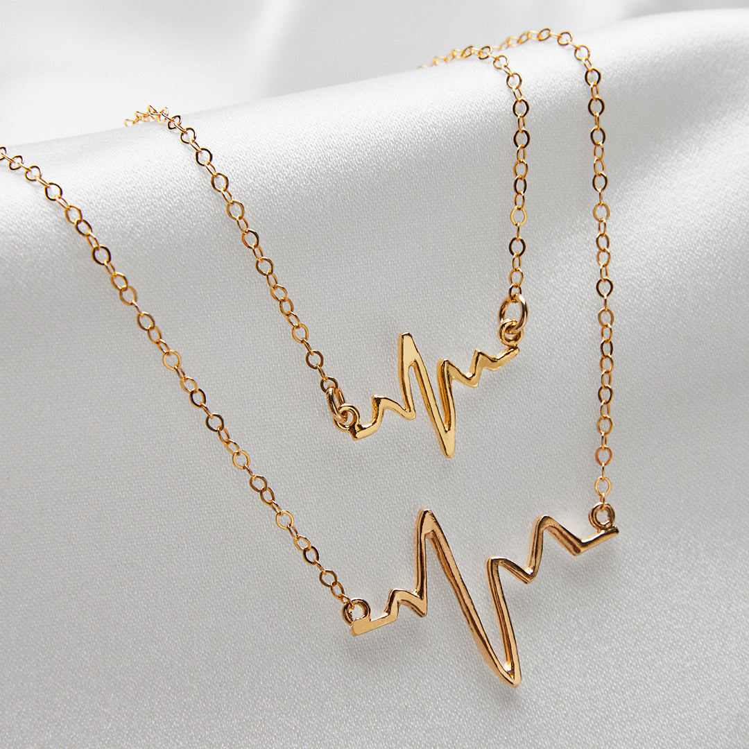 Heartbeat Mini - Gold Necklace