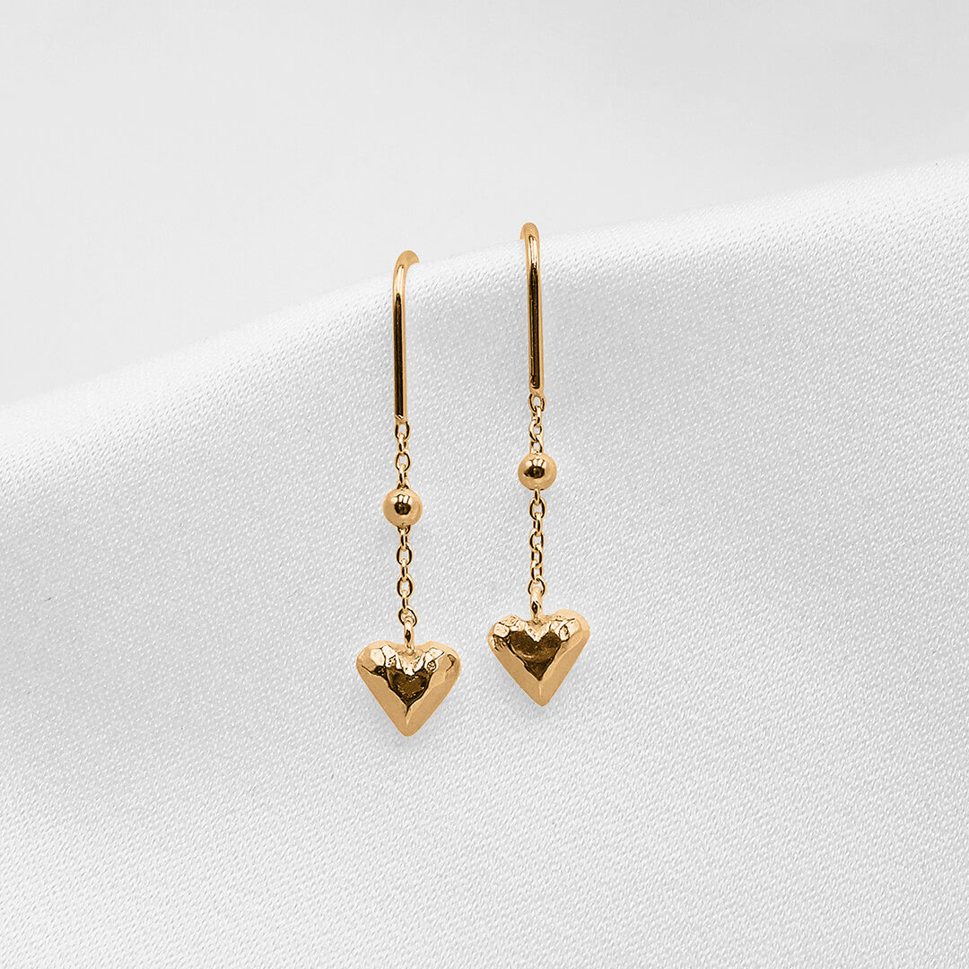 Love Actually - Gold Earrings