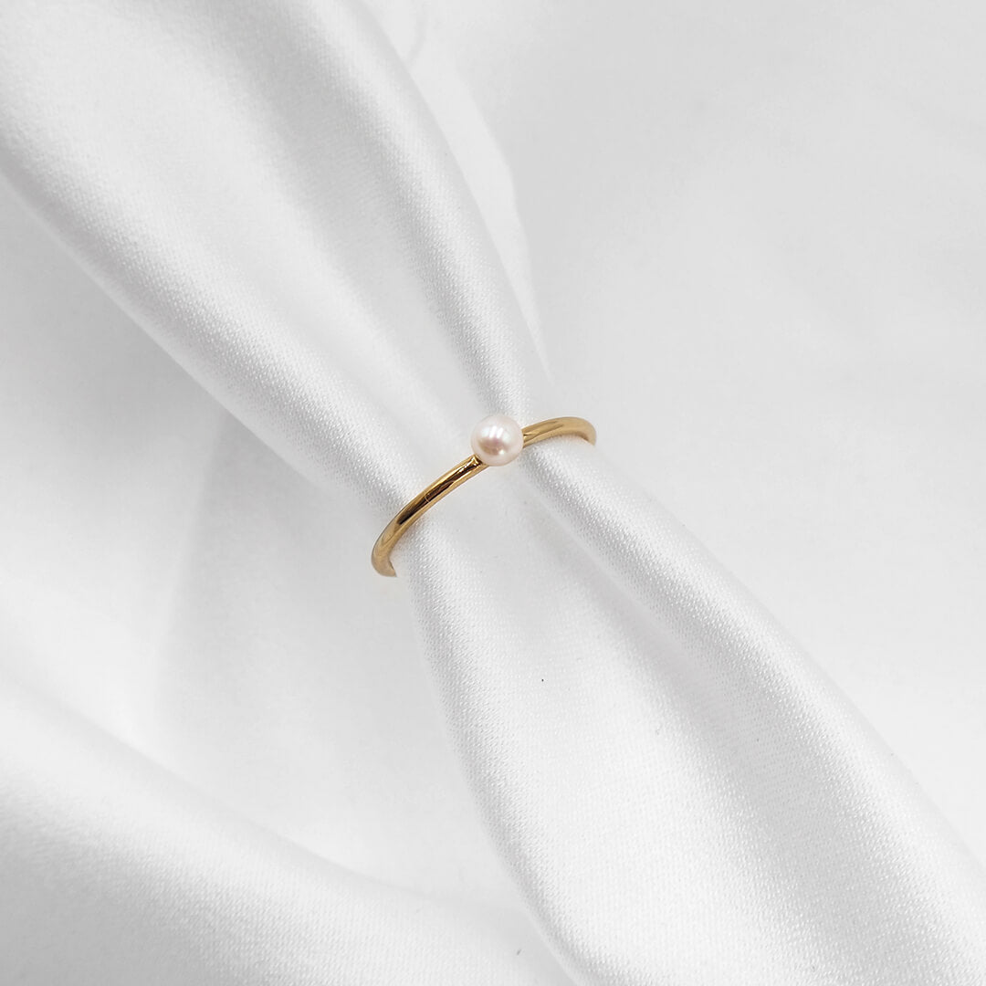 Pretty Pearls - Guldring